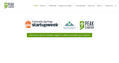 Desktop Screenshot of peakstartup.org
